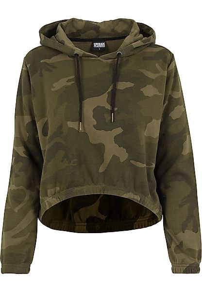 URBAN CLASSICS Rundhalspullover Urban Classics Damen Ladies Camo Cropped Ho günstig online kaufen