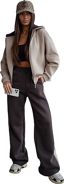 EloModa Jogginganzug Damen Jogginganzug Thermo Freizeitanzug günstig online kaufen
