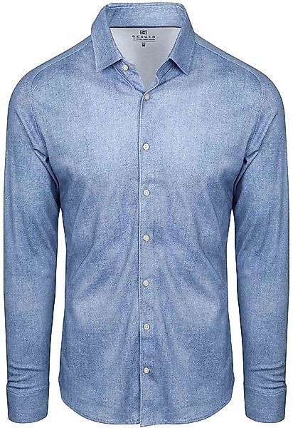 DESOTO Hemd Blue Bleached Denim - Größe XXL günstig online kaufen