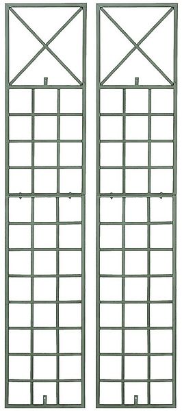 TPFLiving Rankhilfe Trifo, Rankgitter - Blumengitter aus massivem Eisen, Ro günstig online kaufen