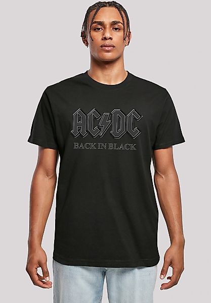 F4NT4STIC T-Shirt "ACDC Back in Black" Premium Qualität günstig online kaufen