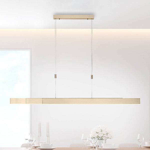 LED-Hängeleuchte PURE Moto, imperial gold, dimmbar, CCT günstig online kaufen