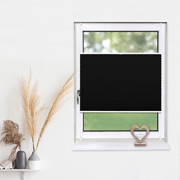 Deco-Raum Plissee Basic, blickdicht, Klemmträger, auf günstig online kaufen