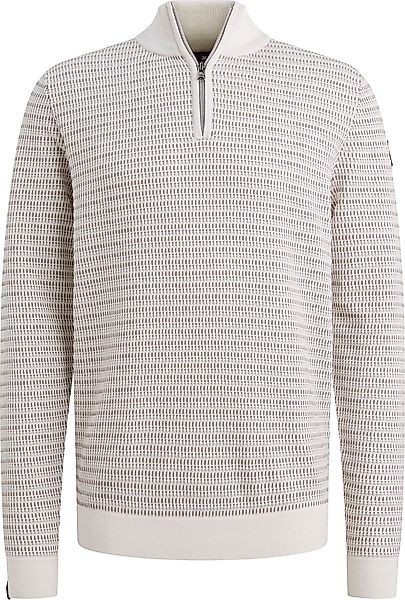 Vanguard Halfzip Pullover Structure Ecru - Größe 3XL günstig online kaufen