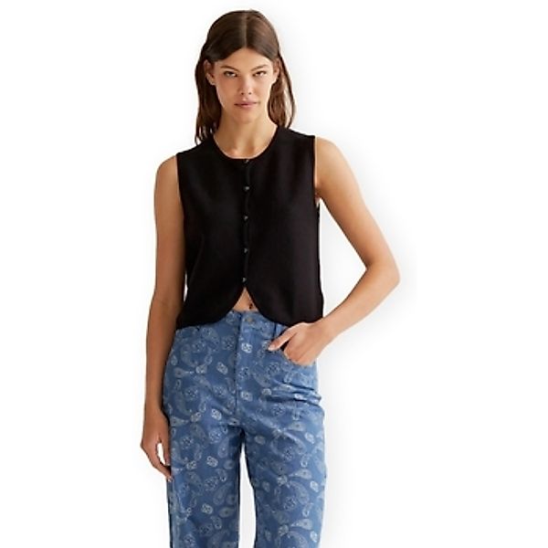 Compania Fantastica  Blusen COMPAÑIA FANTÁSTICA Top 10237 - Black günstig online kaufen