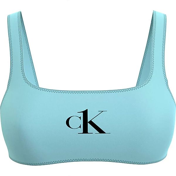 Calvin Klein Underwear Bralette Bikini Oberteil M Soft Turquoise günstig online kaufen