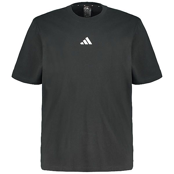 adidas T-Shirt aus Baumwolle Farbe schwarz Größe: 4XL günstig online kaufen