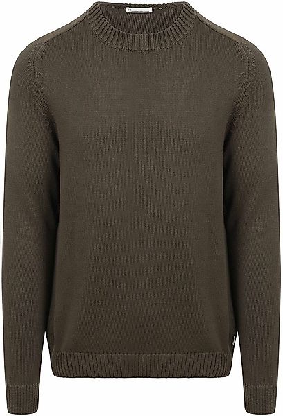 KnowledgeCotton Apparel Pullover Olive - Größe XL günstig online kaufen