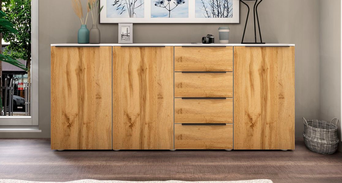 borchardt Möbel Highboard Tom, Breite 200 günstig online kaufen