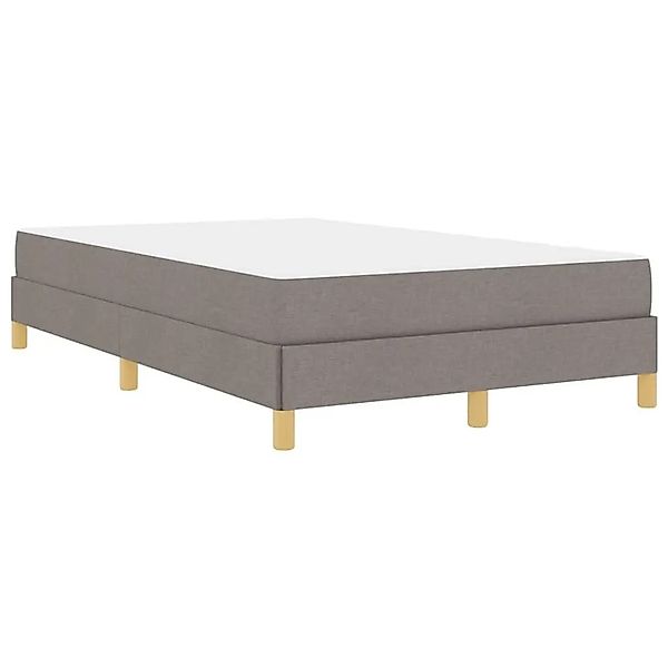 vidaXL Boxspringbett Taupe 120 x 200 cm Stoff 3398560 günstig online kaufen