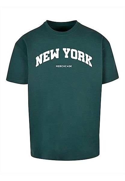 Merchcode T-Shirt Merchcode Herren New York Wording - Heavy Oversize Tee (1 günstig online kaufen