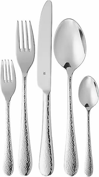 WMF Besteck-Set »Sitello«, (Set, 60 tlg.), geschmiedete Messer, farbecht, W günstig online kaufen