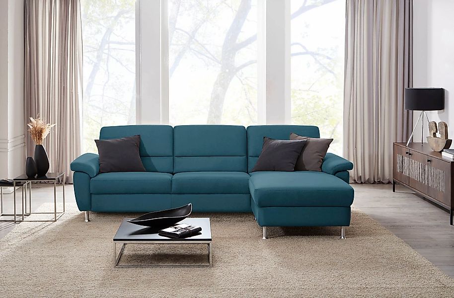 CALIZZA INTERIORS Ecksofa "Onyx L-Form", Recamiere links oder rechts, wahlw günstig online kaufen