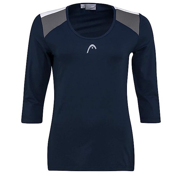 Head Langarmshirt Club 22 Tech 3/4 Shirt dunkelblau Damen günstig online kaufen
