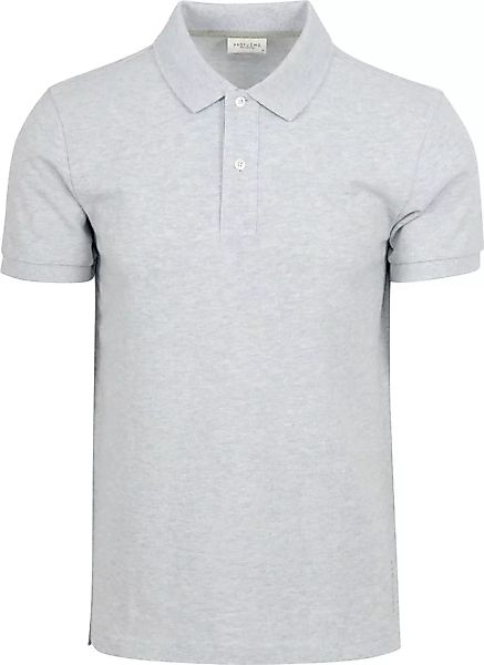 Profuomo Piqué Poloshirt Grau - Größe S günstig online kaufen