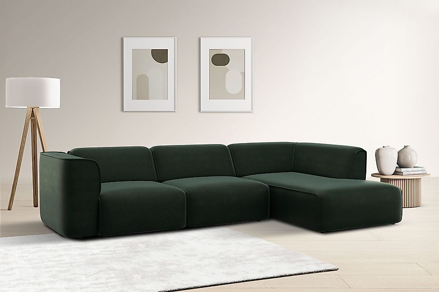 RAUM.ID Ecksofa "Merid L-Form, jederzeit durch Module erweiterbar, B/T/H: 2 günstig online kaufen