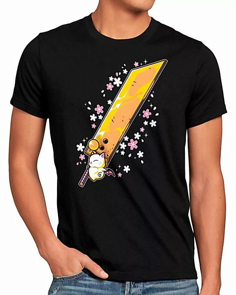 style3 Print-Shirt Herren T-Shirt Moogle Buster Sword final fantasy 7 VII c günstig online kaufen