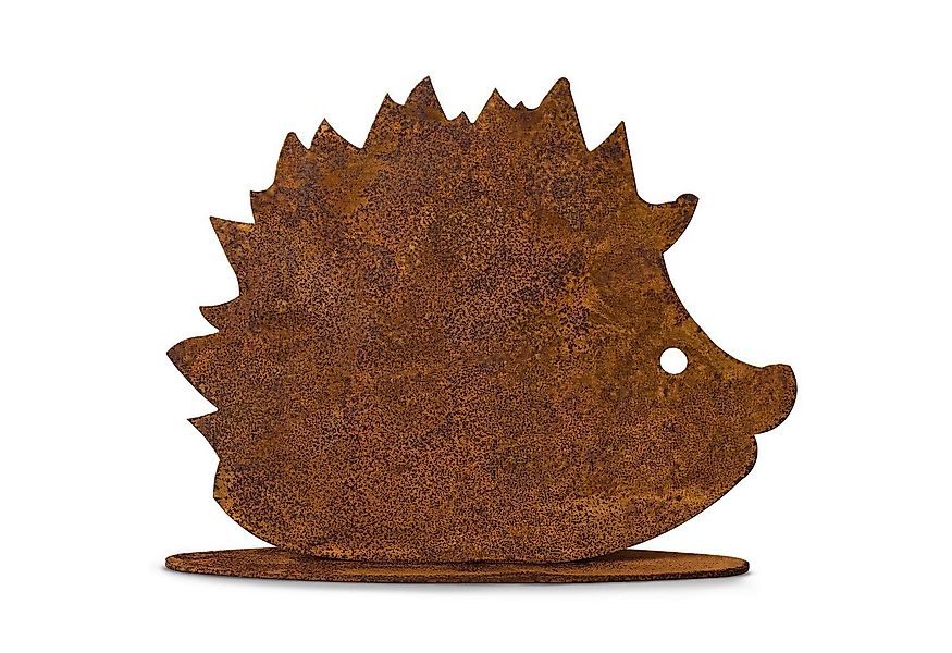 Rostikal Gartenfigur Dekofigur Igel 23,5 cm Deko Gartendeko, echter Rost günstig online kaufen