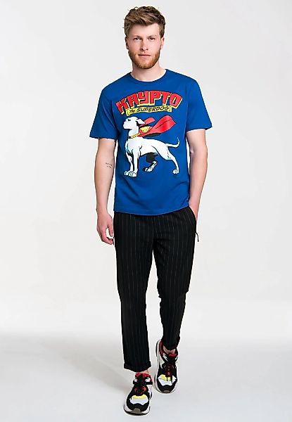 LOGOSHIRT T-Shirt "Superdog - Krypto - DC Comics", mit coolem Hunde-Motiv günstig online kaufen