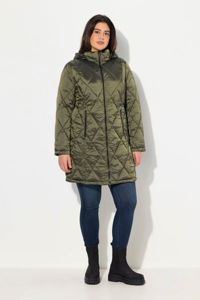 Ulla Popken Funktionsjacke HYPRAR Steppjacke Kapuze günstig online kaufen