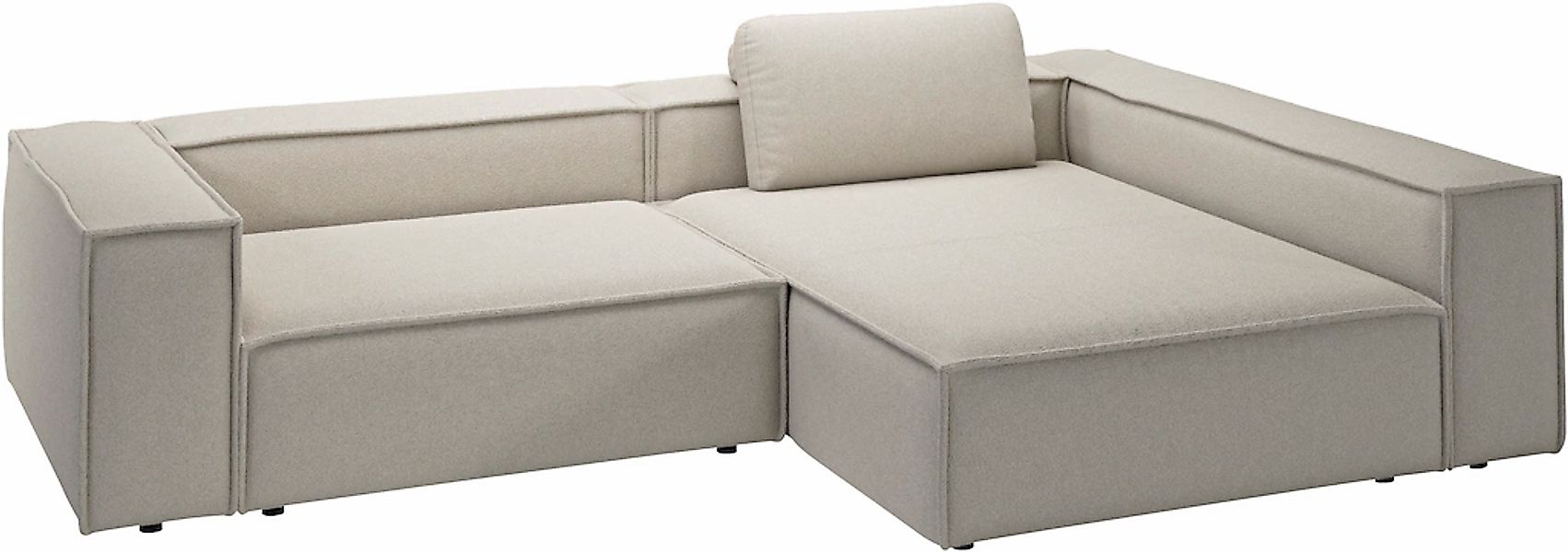 Places of Style Ecksofa "Watertown, moderne XXL L-Form, 306 cm breit", Komf günstig online kaufen