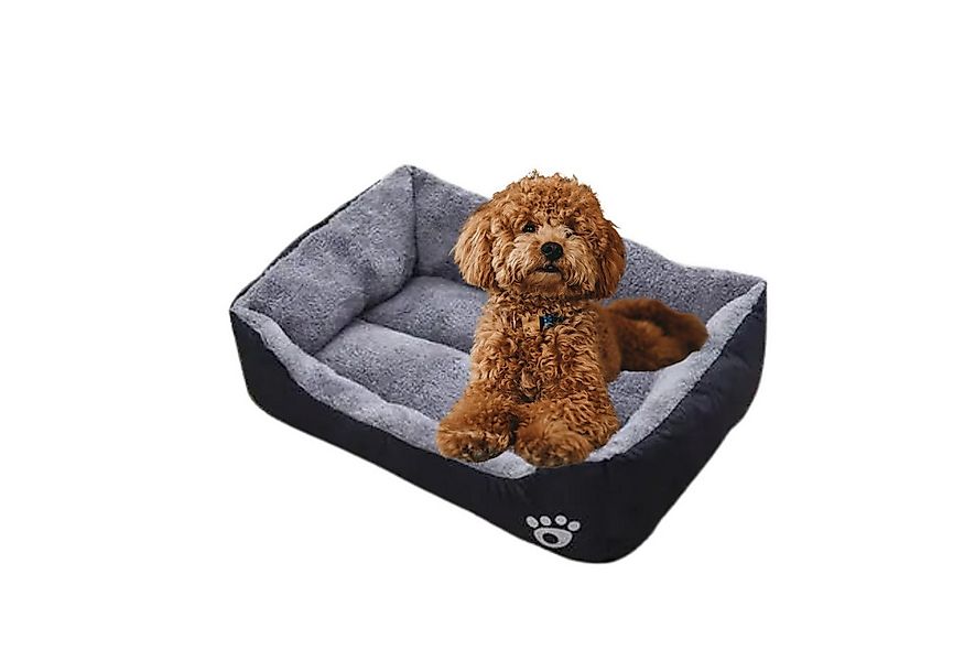 HS.SUPPLY Tierbett Hundebett, weich & bequem - waschbar, kuschelig weich, v günstig online kaufen