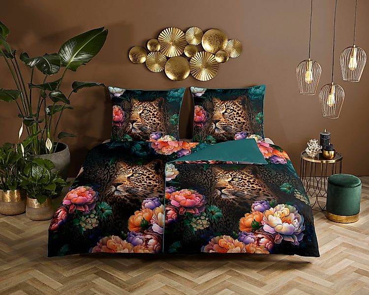 Descanso Wendebettwäsche "Mizz" 2 Stk. tlg. Baumwolle, Mako Satin, 135x200, günstig online kaufen