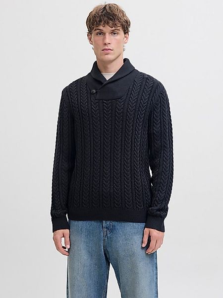 Jack & Jones Strickpullover JPRBLUSEAN KNIT CABLE SHAWL NECK günstig online kaufen