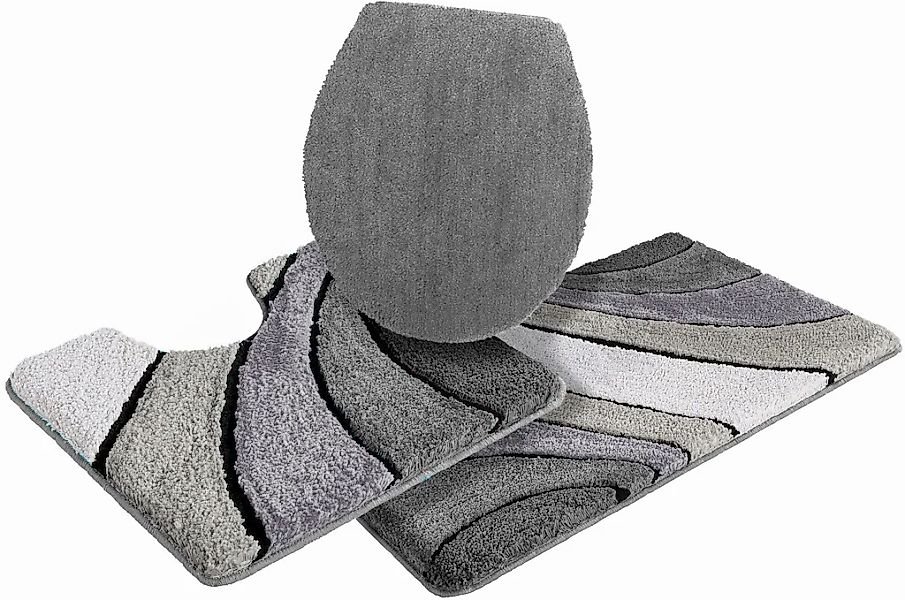 my home Badematte »Josie, Badvorleger, Badezimmer Teppich«, rutschhemmend b günstig online kaufen