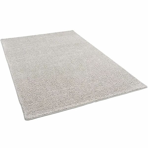 Snapstyle Hochflor Velours Teppich Mona Silbergrau 80x400cm günstig online kaufen