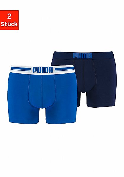 PUMA Boxer Placed Logo (Packung, 2er-Set) günstig online kaufen