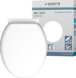 Schütte WC-Sitz UNI, Duroplast, Absenkautomatik günstig online kaufen