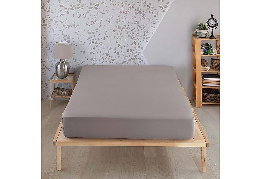 Vency Home Spannbettlaken Premium Jersey Bettlaken, 150 g/m² Spannbetttuch, günstig online kaufen
