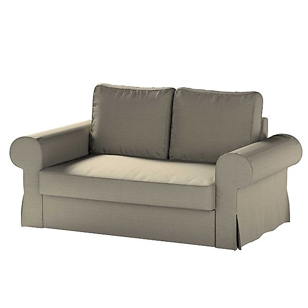 Bezug für Backabro 2-Sitzer Sofa ausklappbar, grau-braun, Bezug für Backabr günstig online kaufen