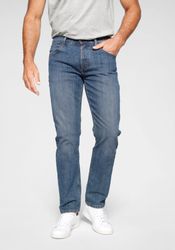 Wrangler Herren Jeans STRAIGHT - Mid Waist - Regular Fit - Blau Schwarz günstig online kaufen