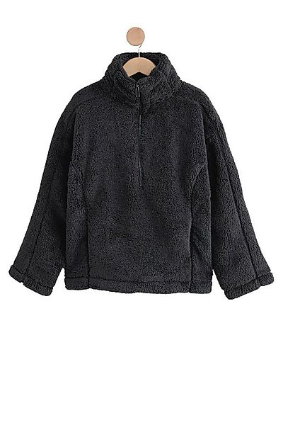 Next Fleecejacke Borg-Fleece mit halben Reißverschluss (1-St) günstig online kaufen