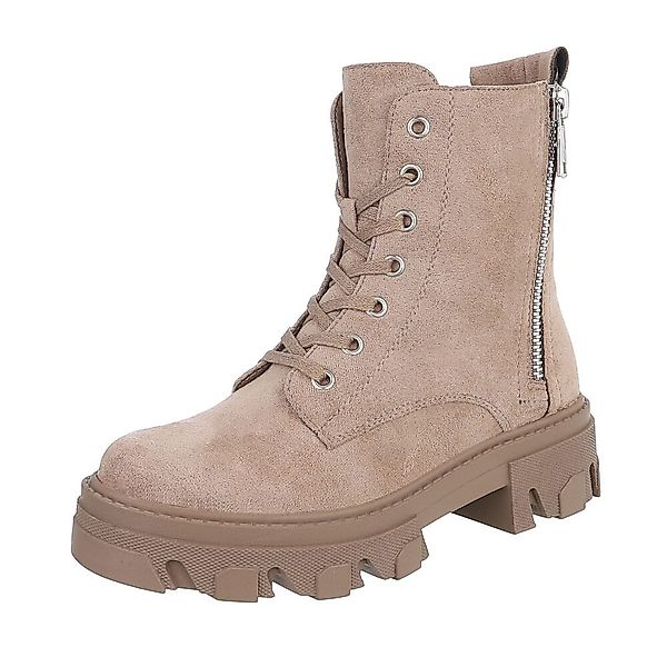 Ital-Design Damen Schnürschuhe Freizeit Schnürstiefelette (87118190) günstig online kaufen