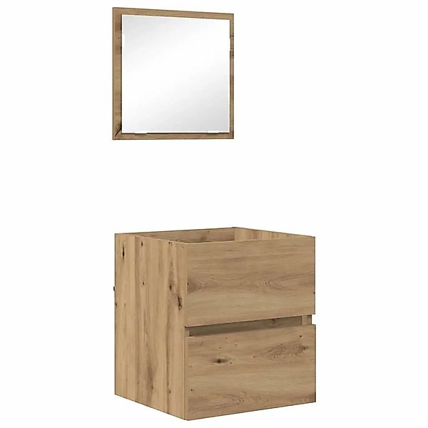 vidaXL Badezimmerschrank Artisan-Eiche 41 x 38,5 x 45 cm Holzwerkstoff 8757 günstig online kaufen