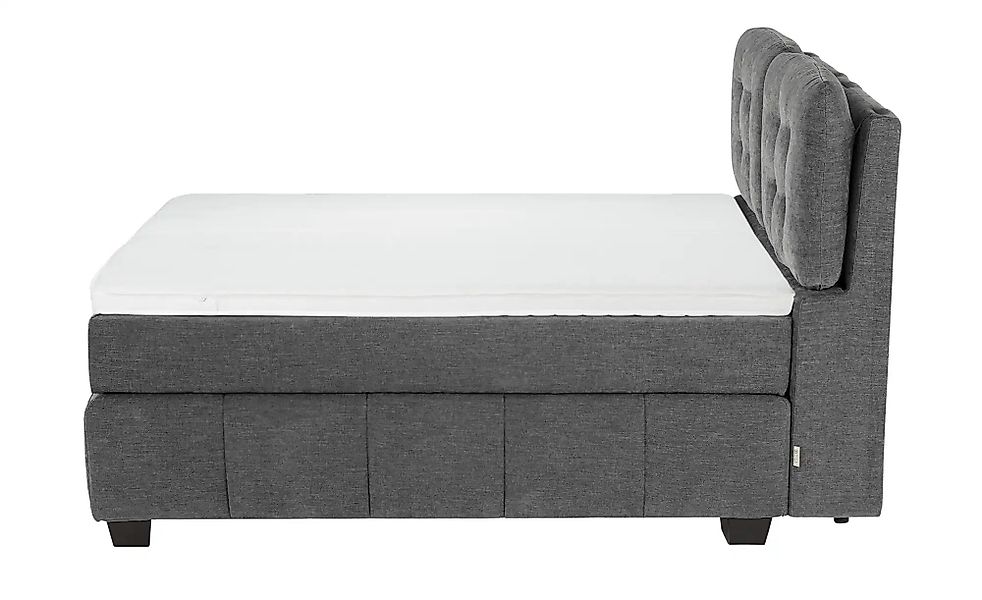 Jette Home Boxspringbett  Jette Pillow ¦ grau ¦ Maße (cm): B: 202 H: 140,5 günstig online kaufen
