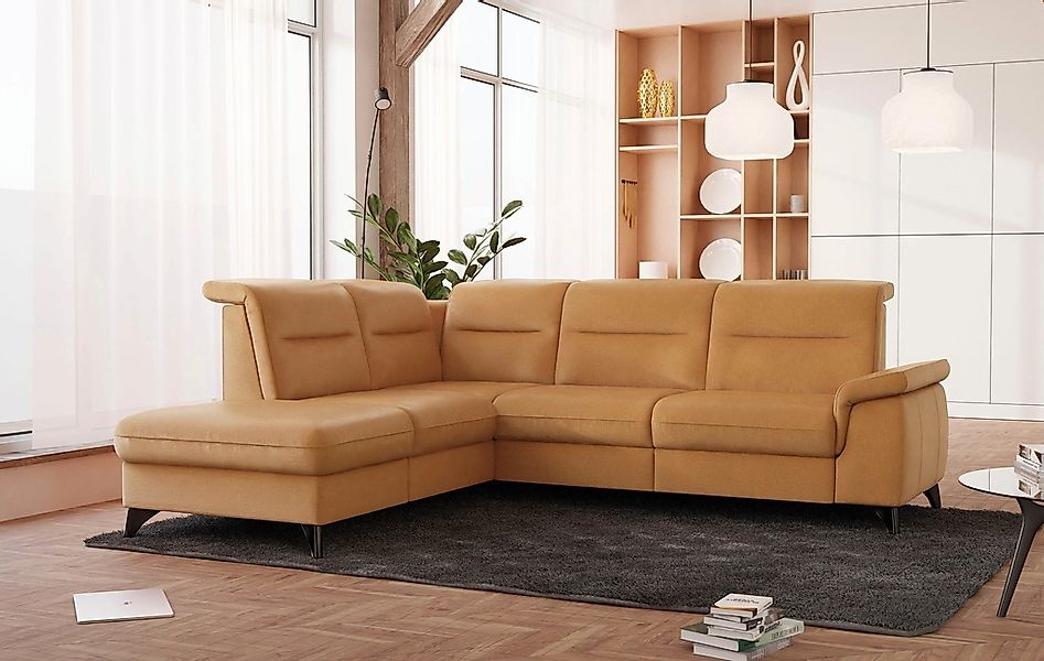 sit&more Ecksofa "Astoria L-Form" wahlweise mit motorischer Relaxfunktion günstig online kaufen