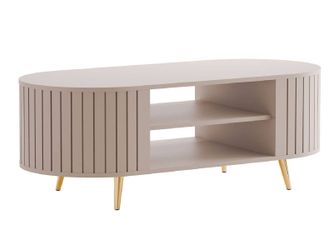 yourhouse24 Couchtisch ELODIE mit Ablagefläche Kaschmir, günstig online kaufen