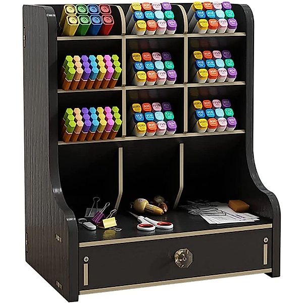 NUODWELL Regal-Schreibtisch Schreibtisch Organizer mit Schublade günstig online kaufen