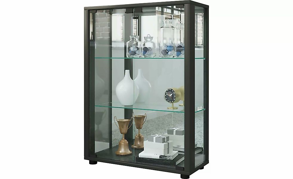 Vitrine  Sintalo ¦ schwarz ¦ Maße (cm): B: 60 H: 80 Schränke > Vitrinen - H günstig online kaufen