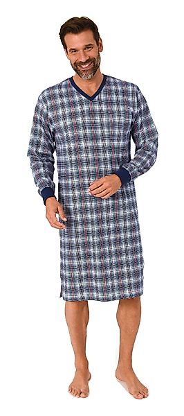 Normann Pyjama Normann Herren langarm Nachthemd günstig online kaufen