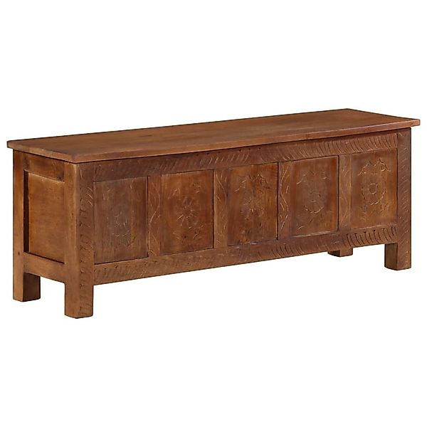 vidaXL Aufbewahrungsbox Truhe 110x30x40 cm Massivholz günstig online kaufen