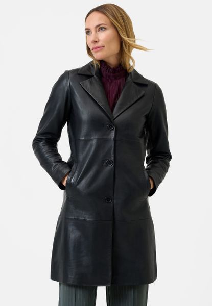 RICANO Ledermantel Marzia eleganter Ledermantel mit günstig online kaufen