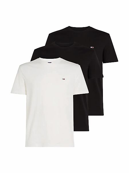 Tommy Jeans T-Shirt "TJM XSLIM 3 PACK TEE", Mit Rundhalsausschnitt günstig online kaufen