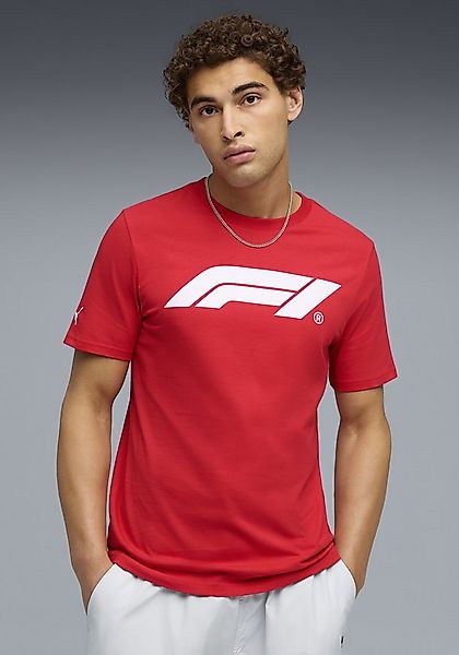 PUMA T-Shirt F1 ESS LOGO TEE 180G Regular Fit, Kurzarm, für Motorsport-Fans günstig online kaufen