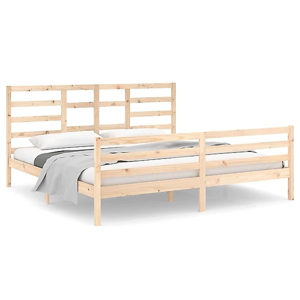 vidaXL Massivholzbett 200x200 cm1084459 günstig online kaufen