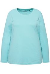 Ulla Popken T-Shirt Shirt Slim Rundhalsausschnitt günstig online kaufen